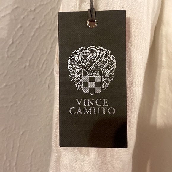 Vince Camuto pants, 100% linen, size Large, relaxed fit - Picture 3 of 5